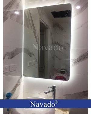 Gương phòng tắm led hắt KT 700x900mm