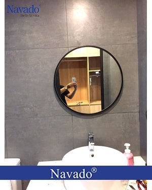 Gương phòng tắm tròn Optima 60cm