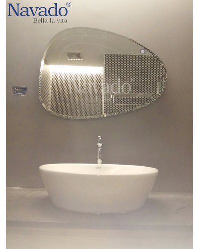 Gương phòng tắm mài vát Navado 109C