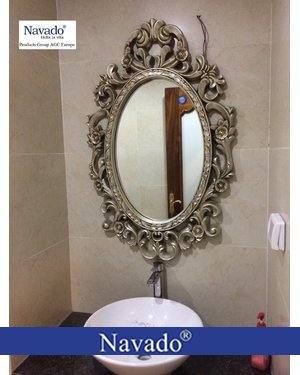 Gương phòng tắm tân cổ điển Zues