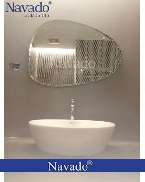 Gương phòng tắm mài vát Nav-109C