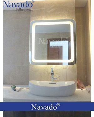Gương phòng tắm đèn led Hà Nội Navado