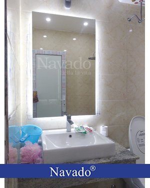 Gương đèn led phòng tắm hiện đại Navado