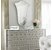 Gương phòng ngủ nghệ thuật hoa tuylip