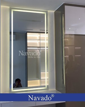 Gương trang điểm đèn led phòng ngủ
