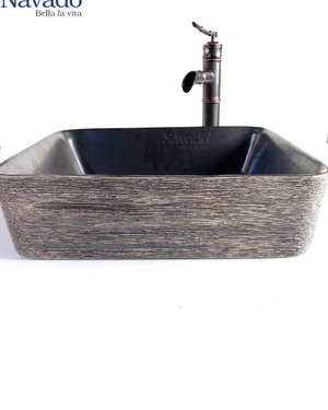 Bộ vòi chậu sứ nghệ thuật phòng tắm 176