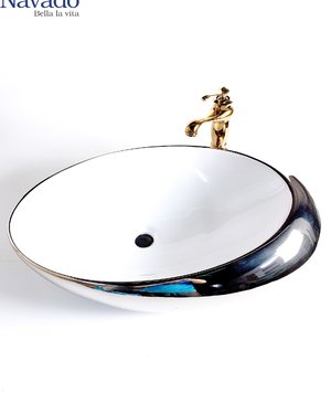 Bộ chậu vòi com bo phòng tắm RS 1171WS