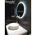 Gương phòng tắm tròn đèn led D60cm