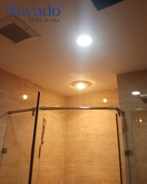 Sản xuất đèn sưởi phòng tắm âm trần mùa đông Navado