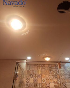 Đèn sưởi âm trần  mùa đông phòng tắm navado