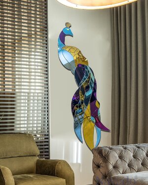 Gương nghệ thuật trang trí Art Peacock Navado