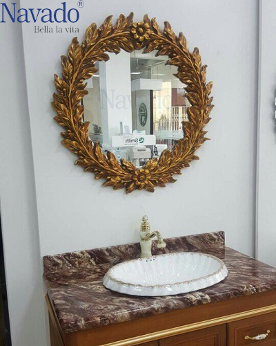 Gương phòng tắm tân cổ điển Eros